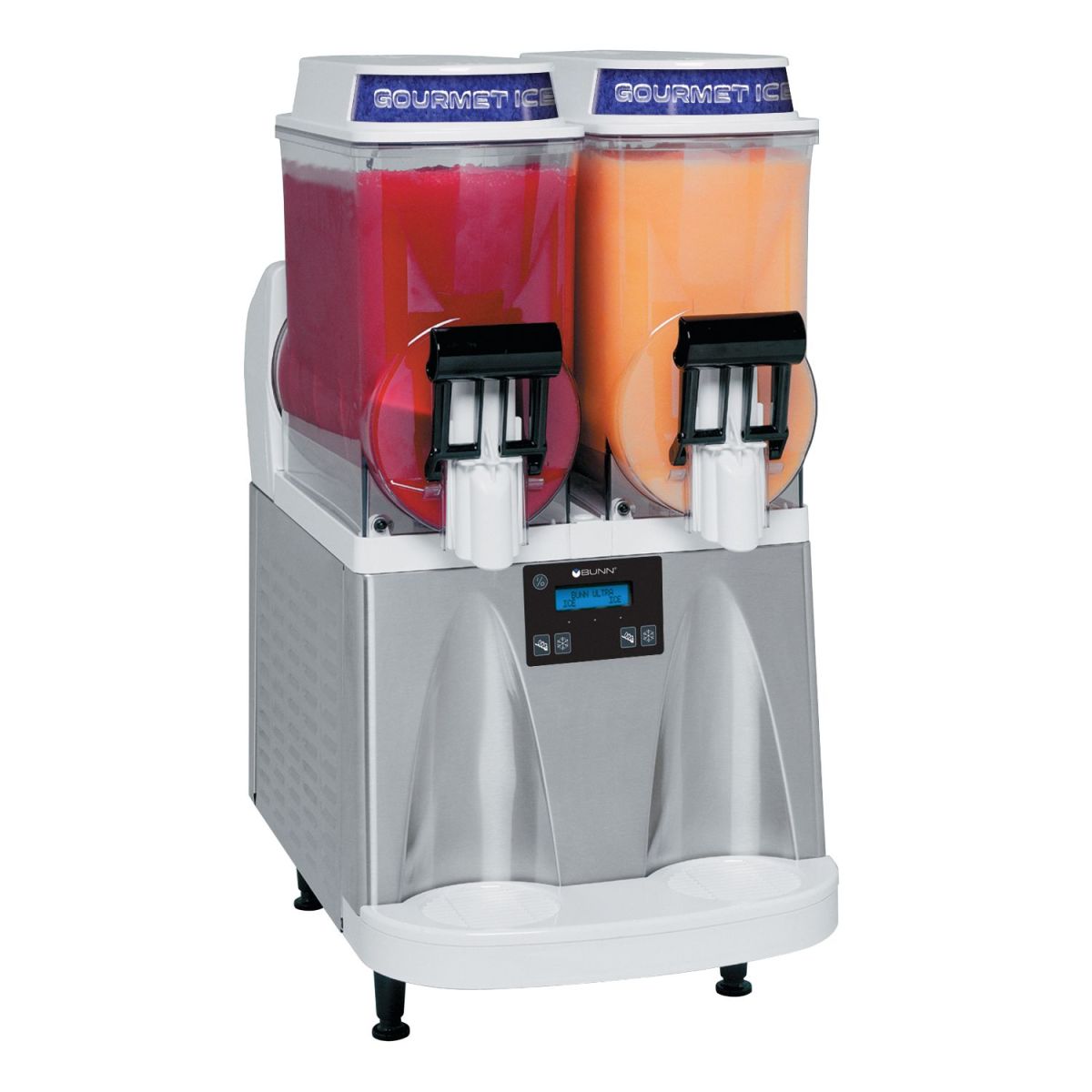 Máquina De Granita Ultra2 120V Wht/Sst Std-Hdl Cstl Sp 404 Bunn 34000.0703 (34000.0351 + 34000.0423)