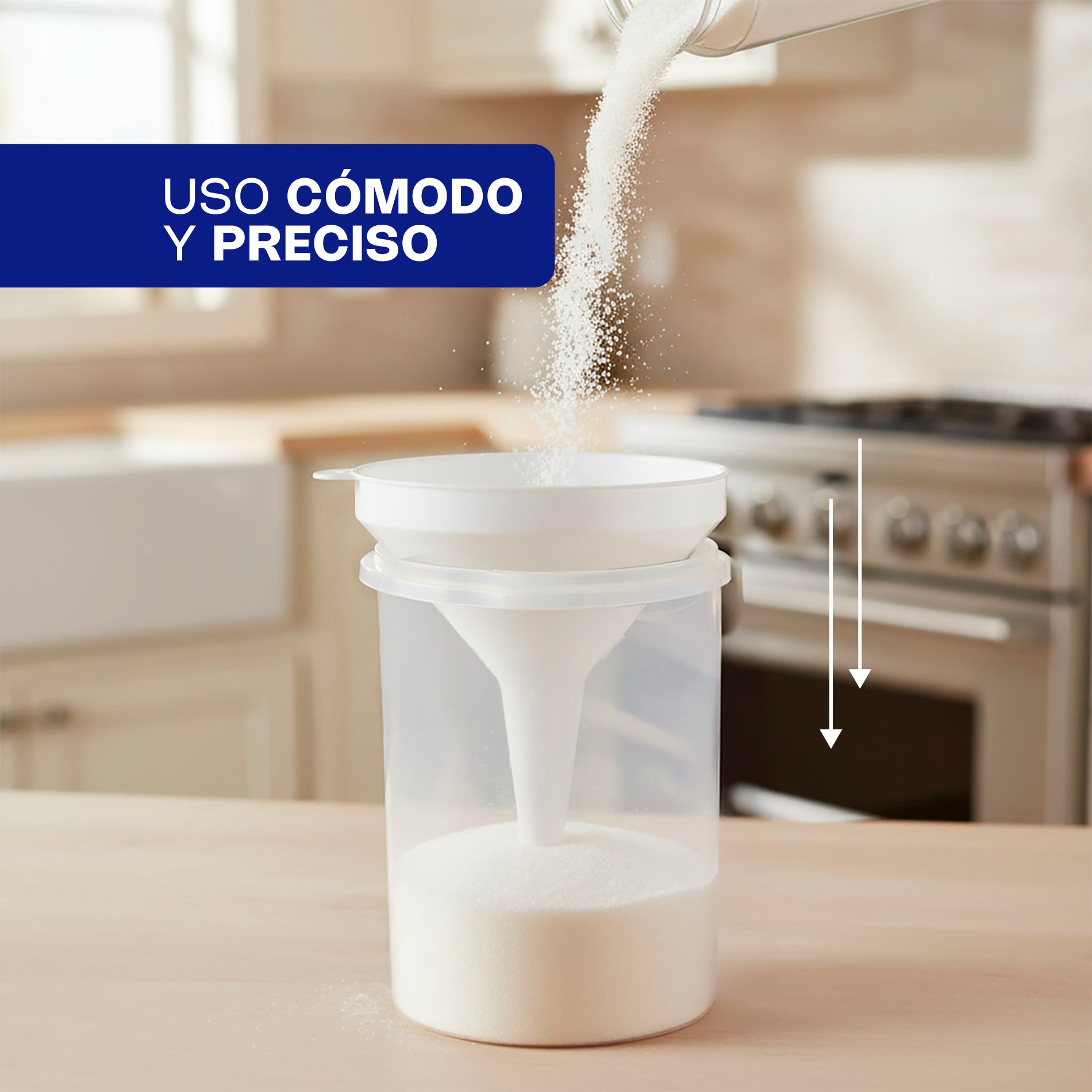 Embudo de Plástico Profesional Libre de BPA con Certificación NSF 25pz Caledonia EMBU-24B