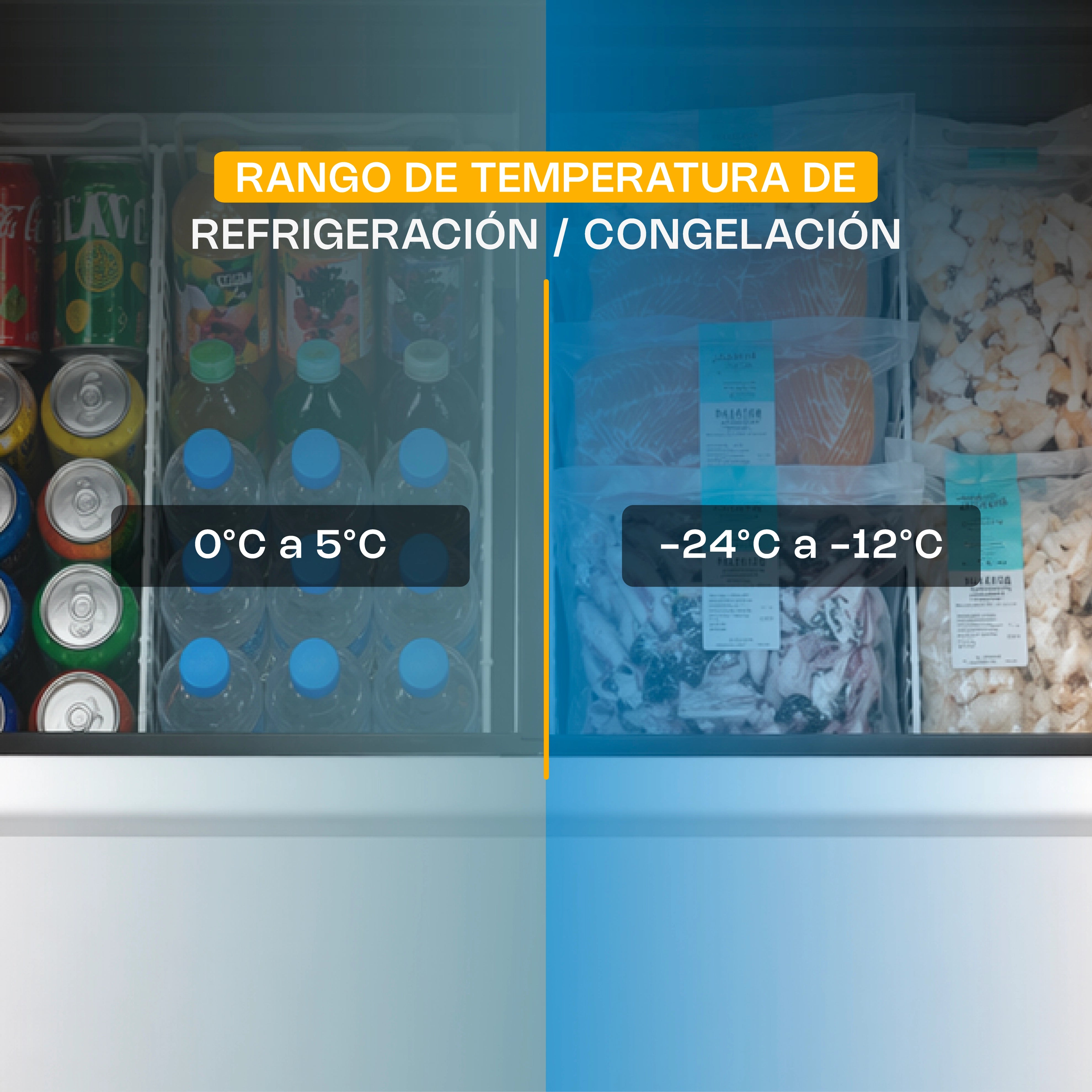 Congelador Tapa de Cristal Curva 7 Pies RHINO CONGECRI-7C
