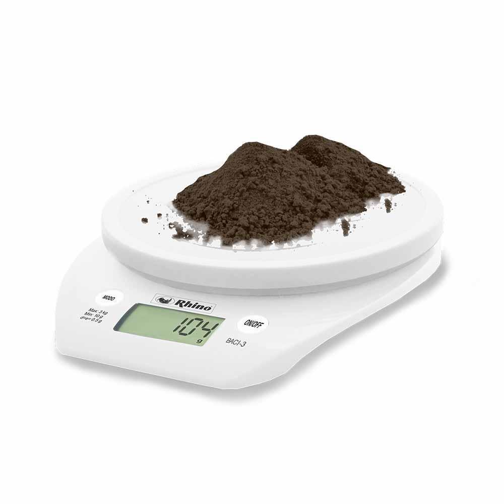 Básculas Para Cocina Rhino Baci-3 Peso Volumen Gramos Onzas 3 Kg
