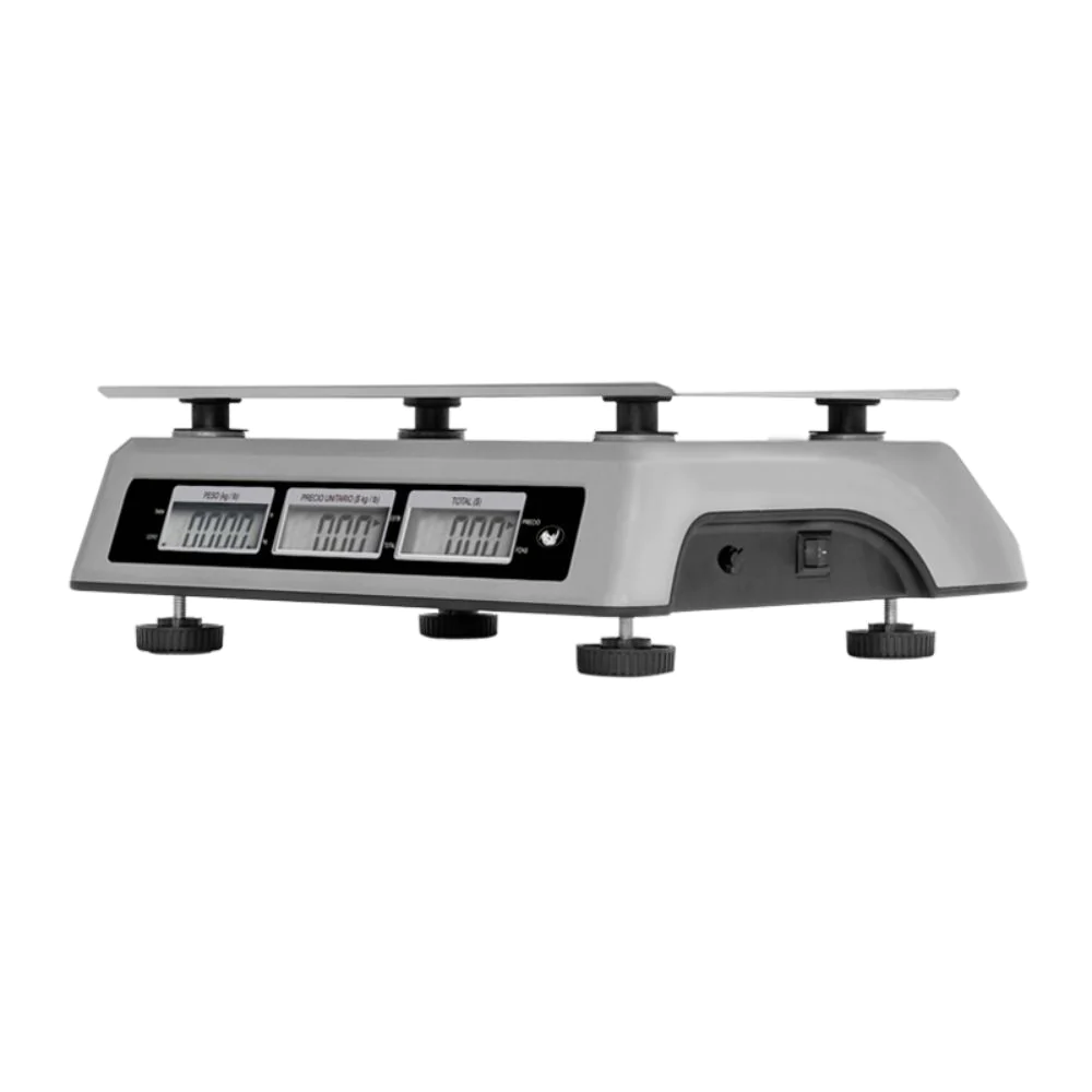 Báscula De Mostrador Rhino Bar-6X Multifuncional Abarrotes Verdurería Recargable 20 Kg