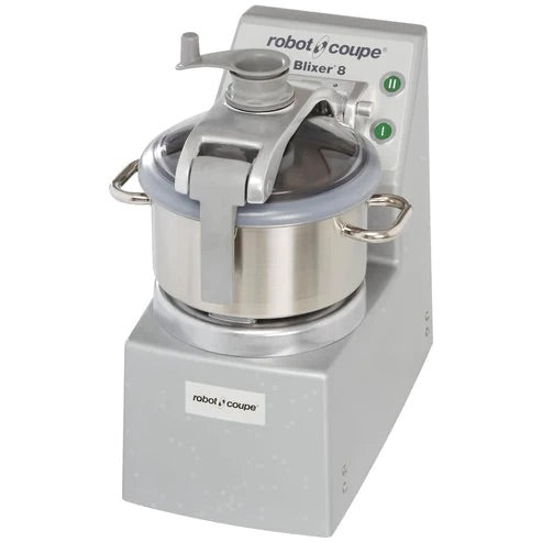 Procesador Alimentos Robot Coupe BLIXER 8 Trifásico Tazón Acero Inoxidable Dos velocidades 3HP