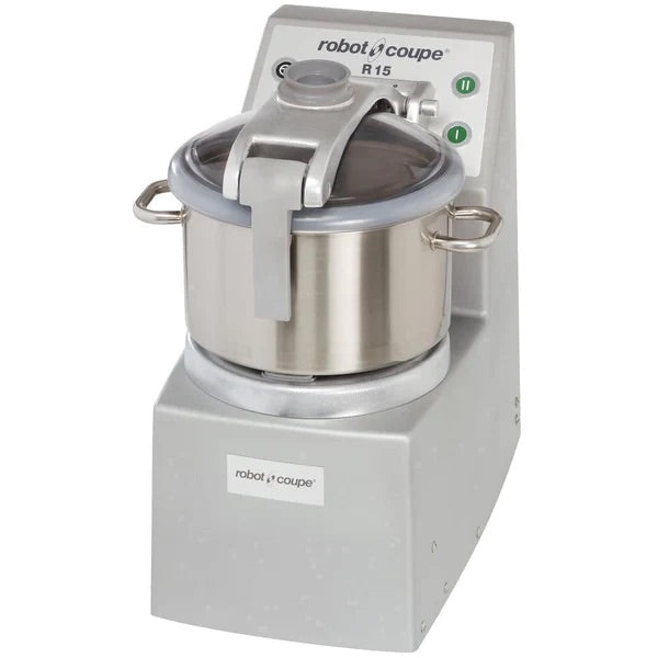 Robot Coupe R15 Procesador Alimentos Vertical Tazón Acero Inoxidable