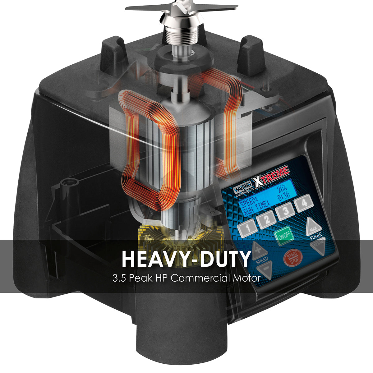 Licuadora Reprogramable De Alta Potencia Con Capacidad De 64 Oz. Contenedor De Copoliéster Waring MX1300XTX