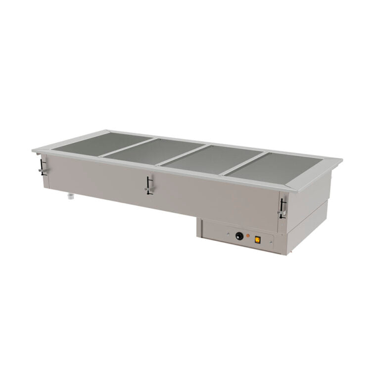 Baño María eléctrico 4 enteros marca Edenox modelo DBM-411-S-W freeshipping - Innova FoodService