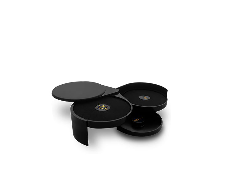 Caledonia-Utensilios-Para-Restaurante-Y-Bar
-Esva-3-Escarchador-De-Vasos-Con-3-Bandejas-Giratorias-Y-Esponja-12-Pack