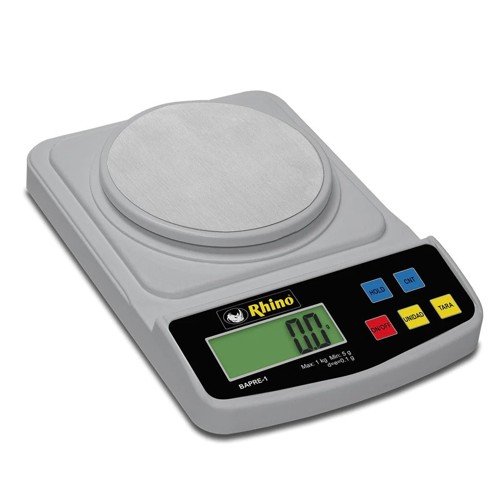Rhino-Básculas De Precisión-Bapre-1-Electrónica-Contadora-Baterías-Función Tara-1000 G-