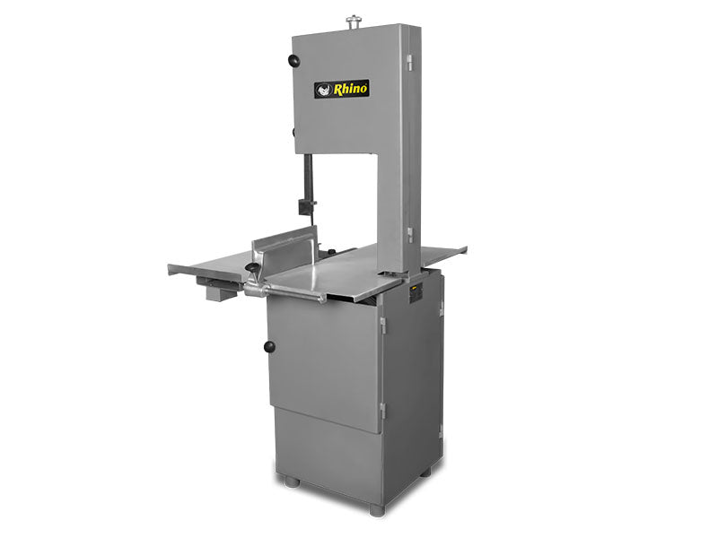 Maquinaria Comercial Rhino Sica-295 Sierra Cinta Corte Carnicería 295 Cm Acero Inoxidable