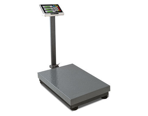 Rhino-Básculas De Plataforma-Bapca-500-Recargable-Indicador Inoxidable-Doble Pantalla-500 Kg--