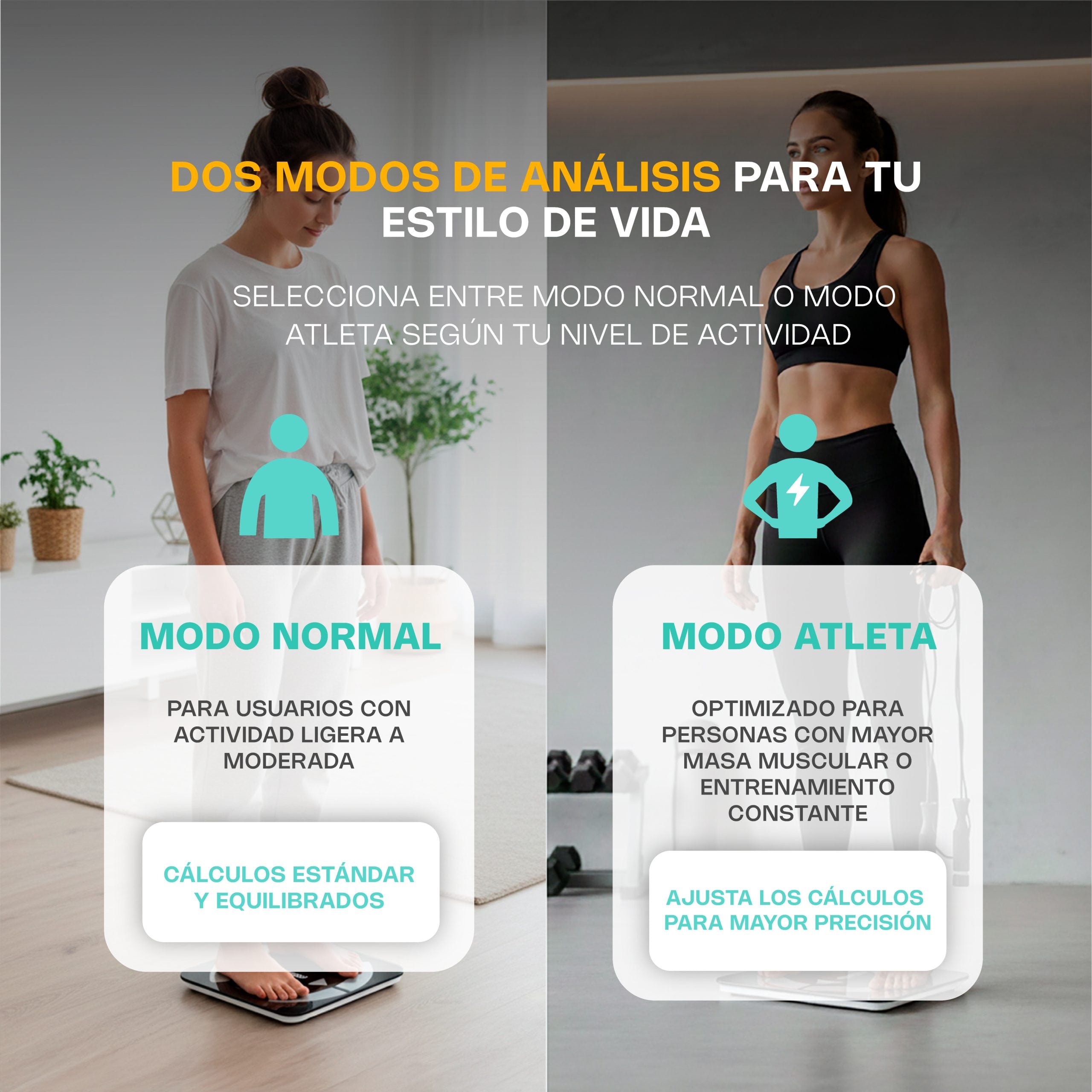 Báscula Inteligente para Peso Corporal de 180 kg con Bluetooth y Pantalla LED 8pz Rhino BABAIN-180NG