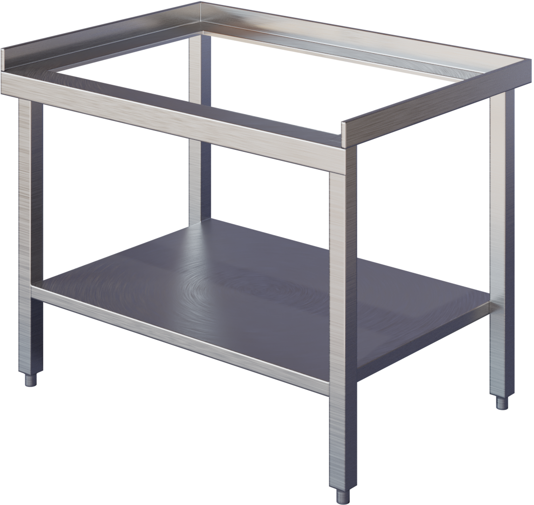 BASE PARA EQUIPO DE SOBREMESA CON ENTREPAÑO.