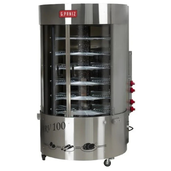 Rosticero Asador Rotativo Capacidad 130 kg G. Paniz ARV130CQC