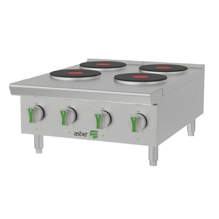 Parrilla Eléctrica Asber Emerald Line AEHP E 4 24 EM