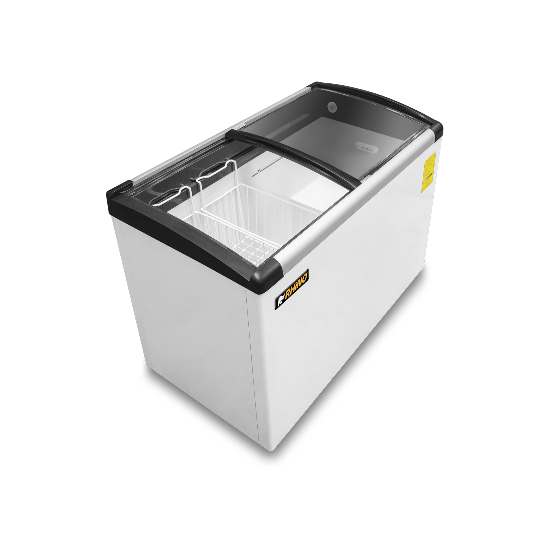 Congelador Tapa de Cristal Curva 7 Pies RHINO CONGECRI-7C