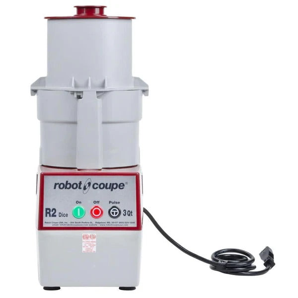 Procesador Alimentos 3 litros con mango Robot Coupe R2 DICE CLR