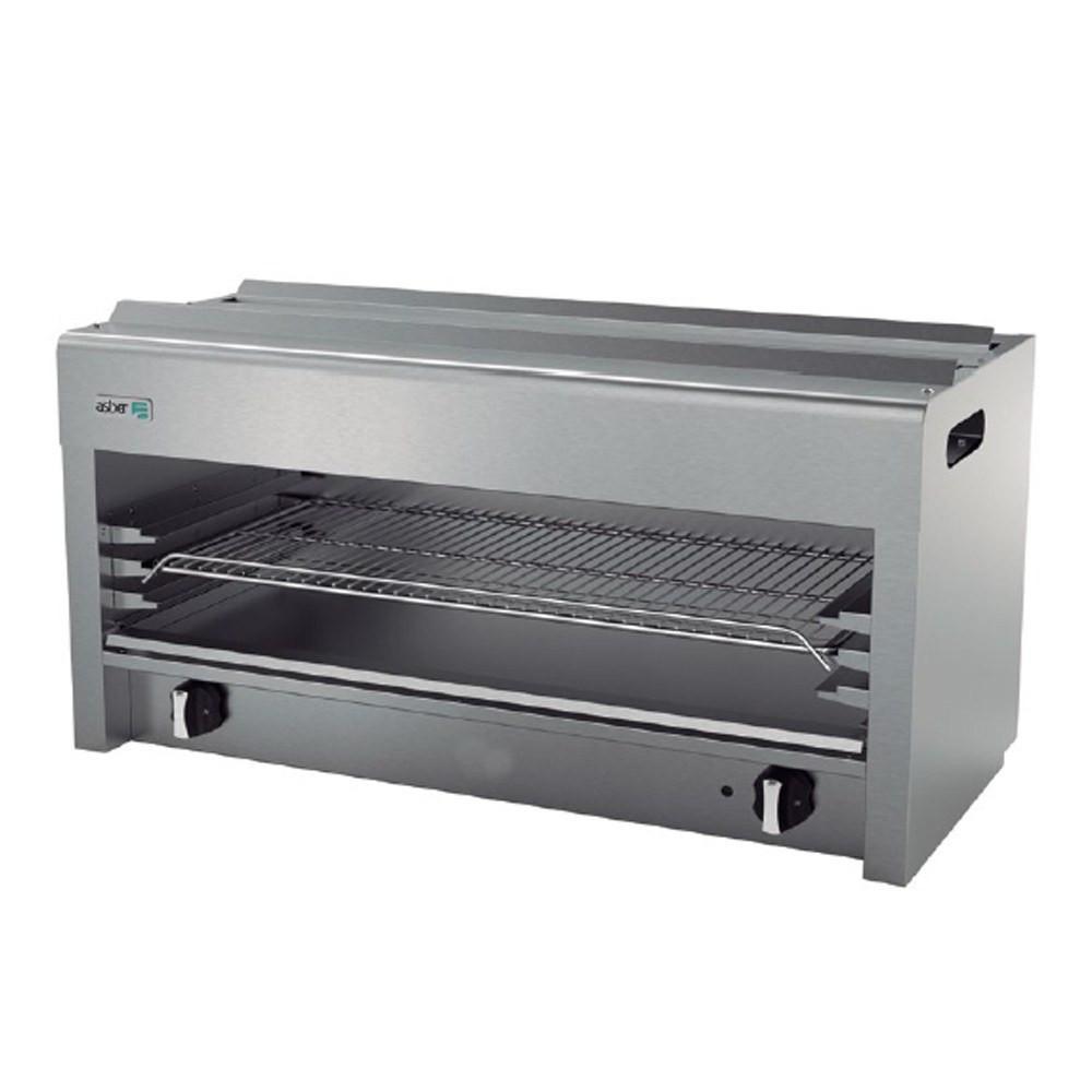 Gratinador a gas con quemador infrarrojo 36" marca Asber modelo AECM-36 freeshipping - Innova FoodService