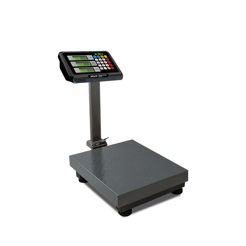 Rhino-Básculas De Plataforma-Bapca-80-Acero Al Carbono-Batería Recargable-80 Kg---