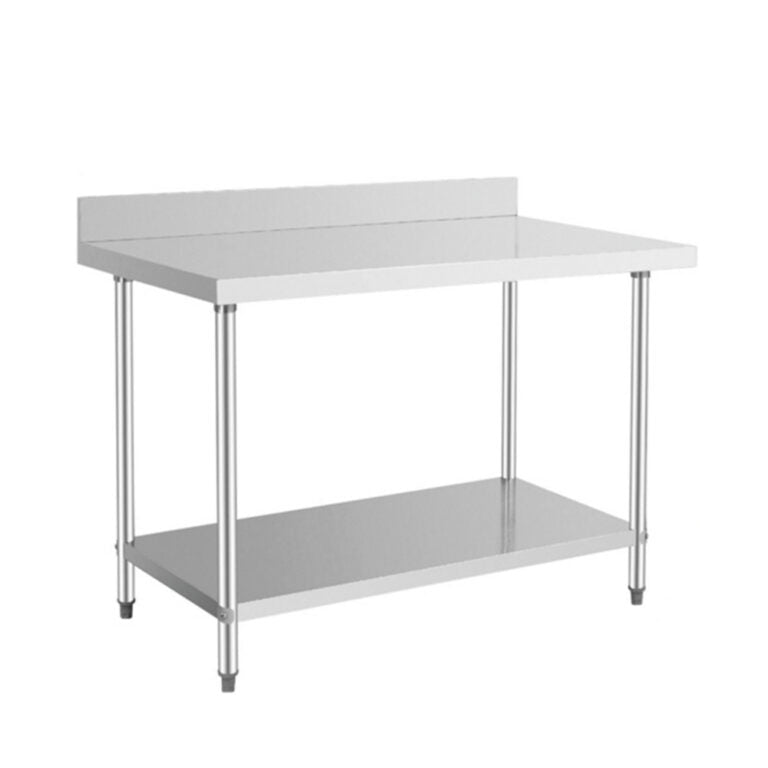 Mesa de trabajo con lambrin Marca King Modelo MTL-100 freeshipping - Innova FoodService