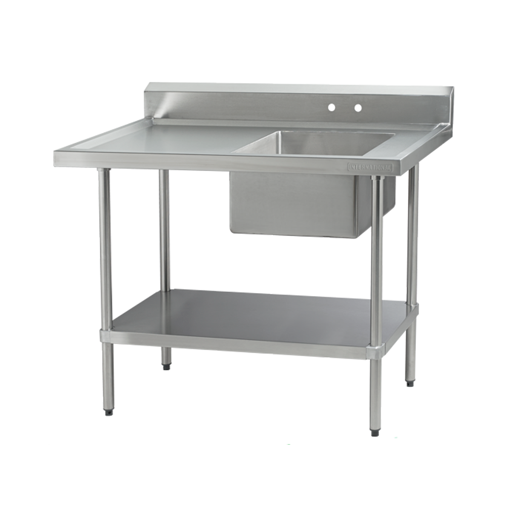 Mesa de trabajo con tarja marca International freeshipping - Innova FoodService