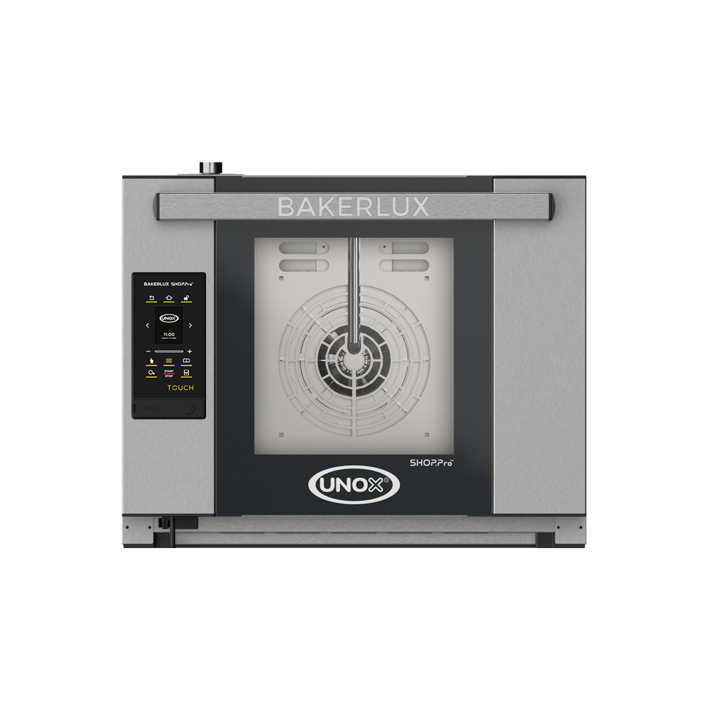 Horno de convección Bakerlux Shop.Pro de Unox- Modelo Arianna Touch XEFR-04HS-ETDV