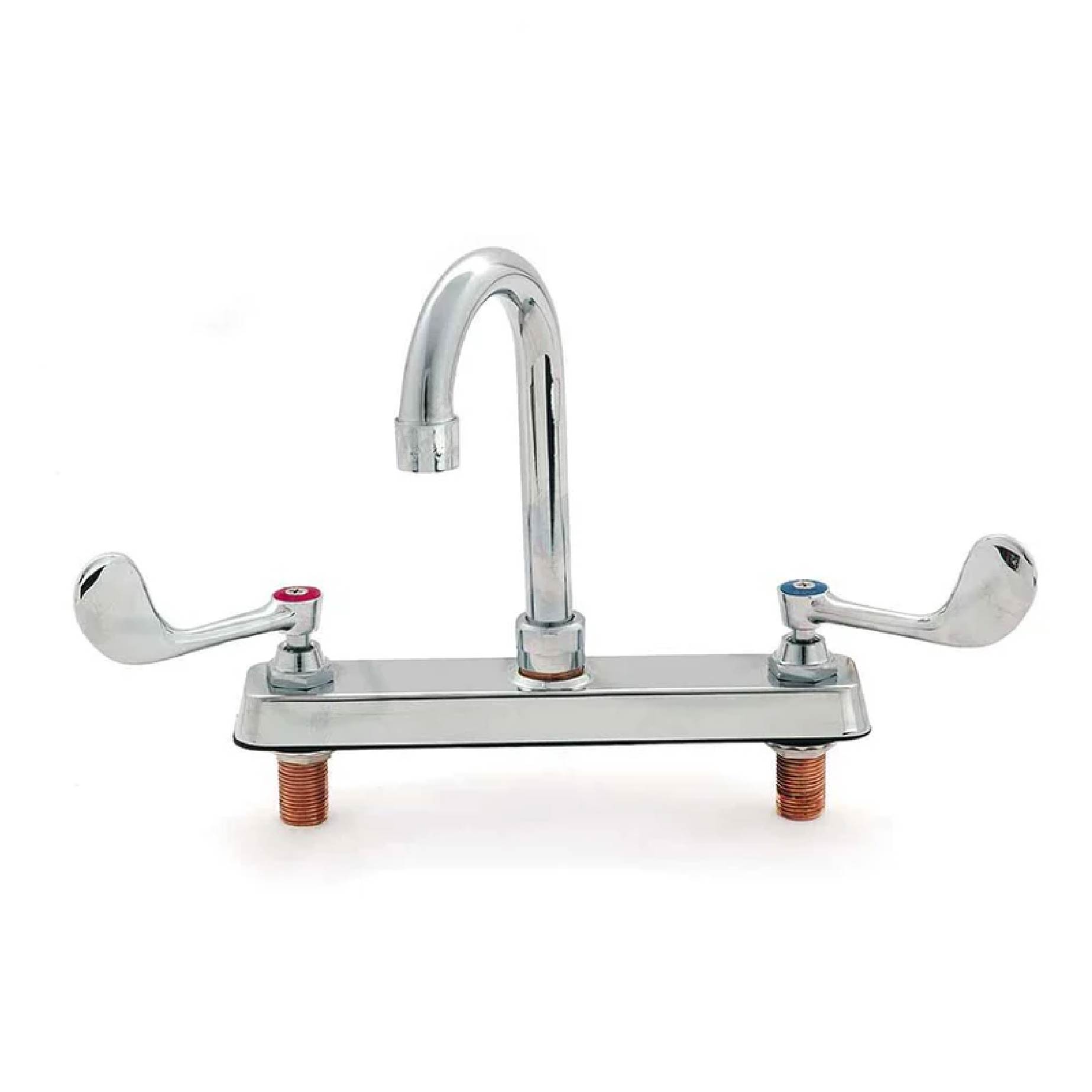 Llave mezcladora de 8" de cubierta con aletas largas 1/4 de vuelta  Migsa Modelo BXF-VW5G
