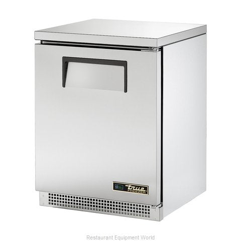 Congelador-Bajo-Barra-Vertical-TRUE-TUC-24f-HC-1-Puerta-Solida-Acero-Inoxidable-Gris